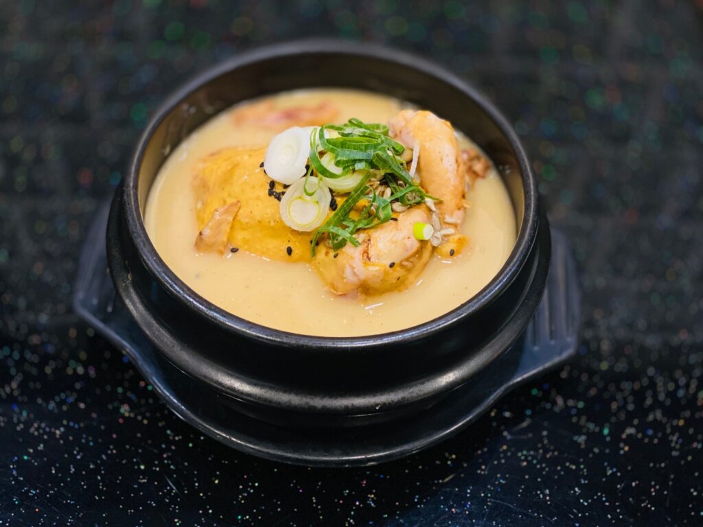 Rich herbal samgyetang at Gobong Samgyetang in Yeouido