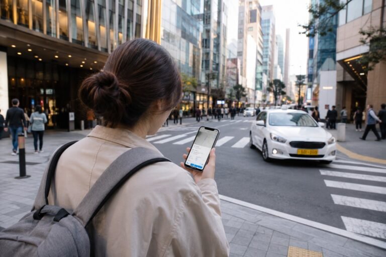 Korea taxi app for foreigners in Seoul