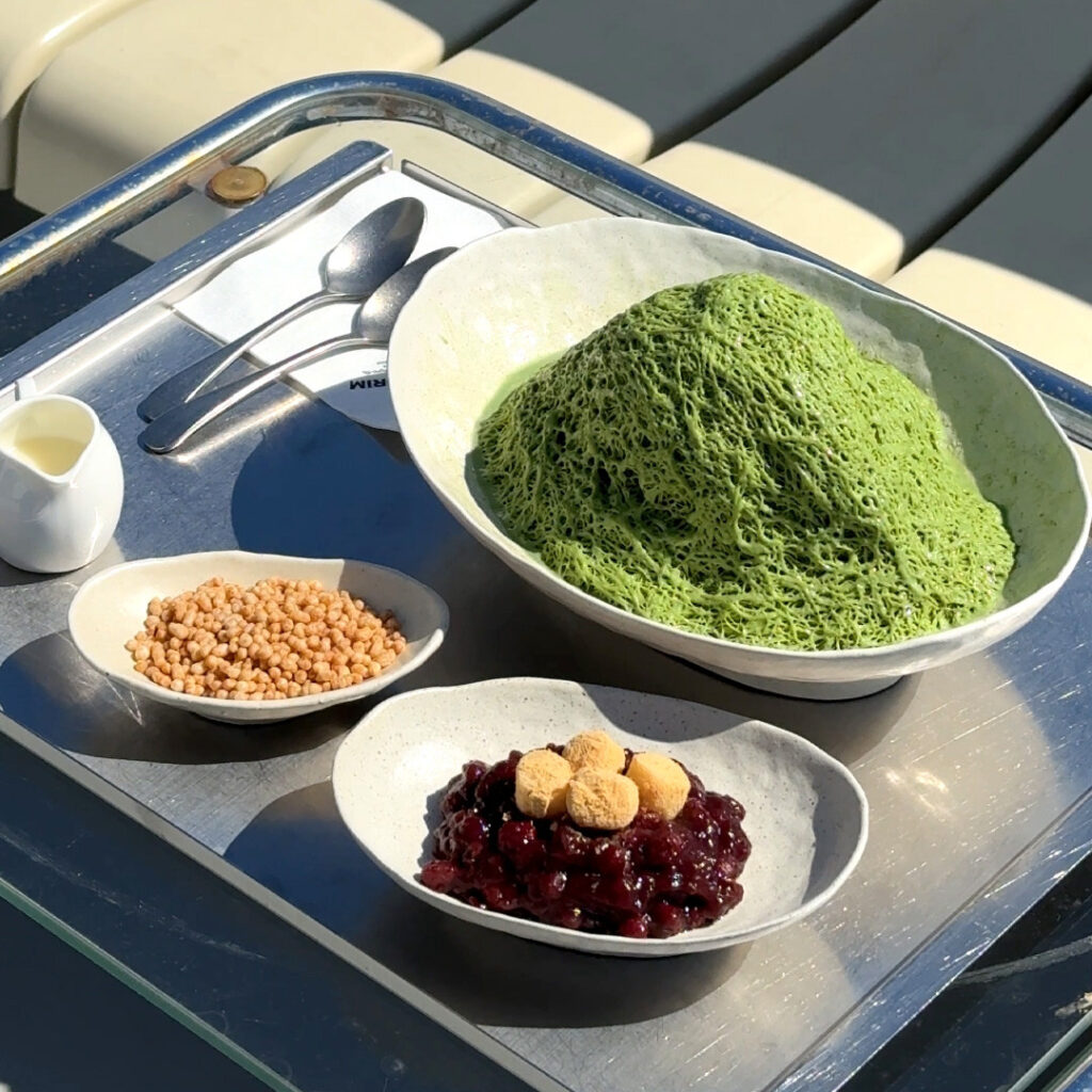 Coffee and bakery items at Leedorim in Seochon Seoul