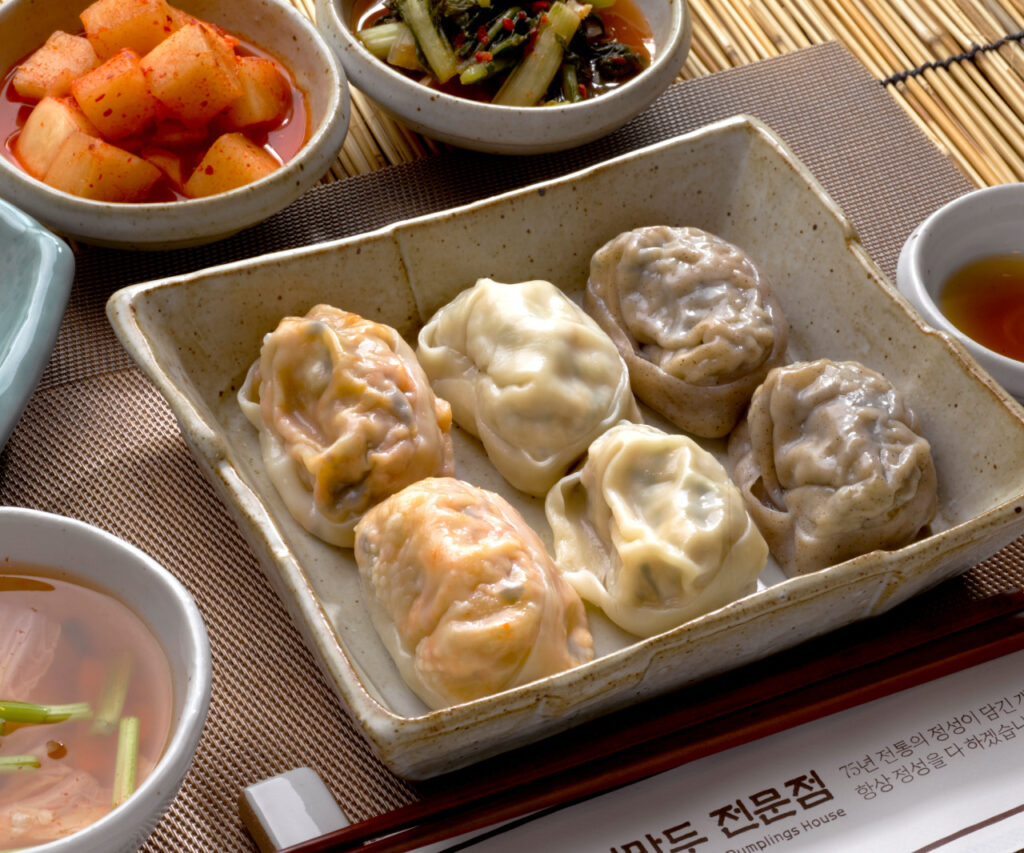 Korean mandu dumplings near Bukchon and Insadong