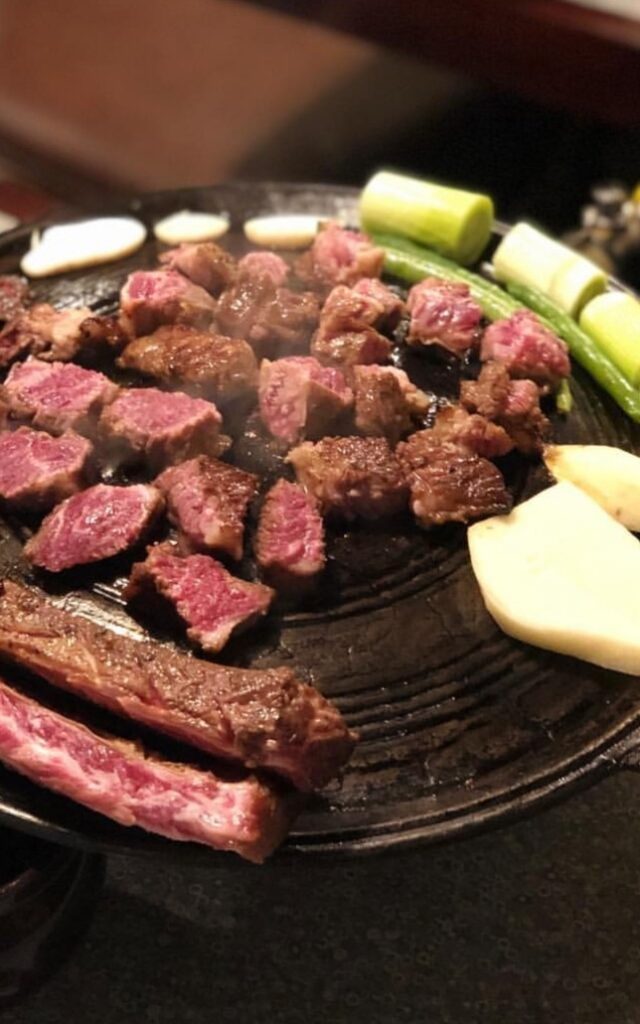 Mongtan Korean BBQ restaurant in Yongsan Seoul