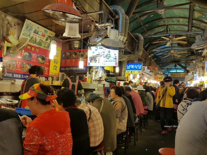 Kalguksu Alley at Namdaemun Market in Seoul