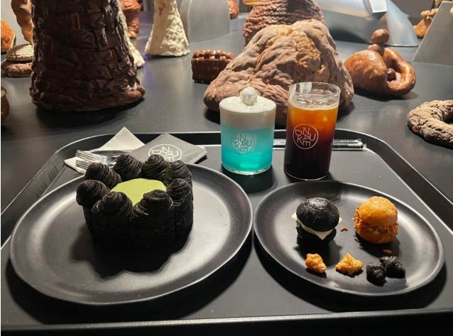 Tea and creative desserts at NUDAKE Teahouse in Haus Nowhere Seoul