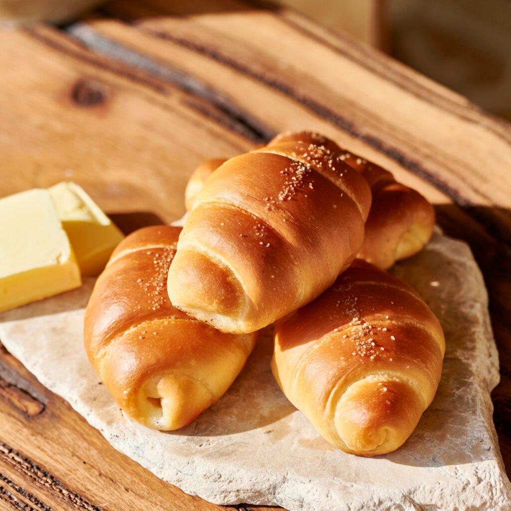 Classic salt bread at ESOA Salt Bread in Seochon, Seoul