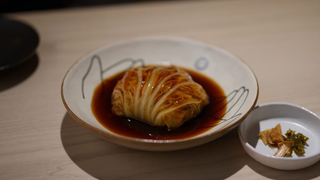 Contemporary Korean dish at On 6.5 near Anguk